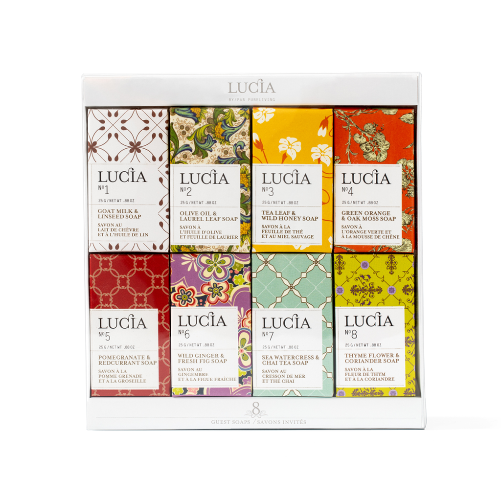 Assortiment de 8 savons d’invités