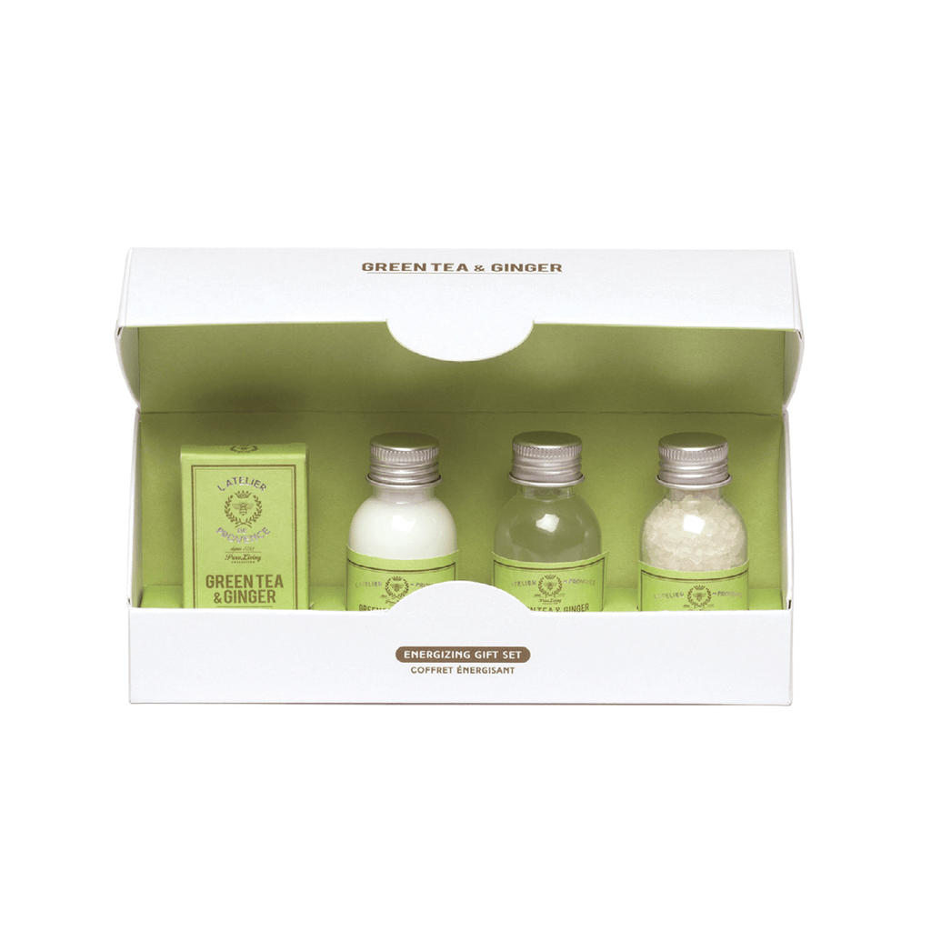 Green Tea & Ginger Energizing Gift Set