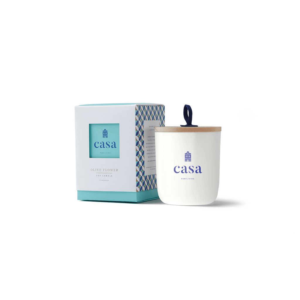 Olive Flower Soy Candle