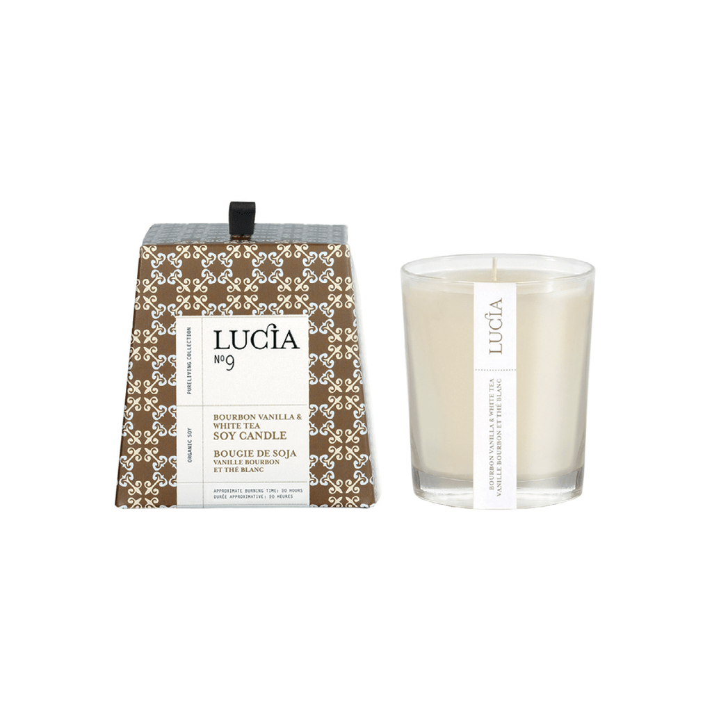 N°9 Bourbon Vanilla & White Tea Soy Candle