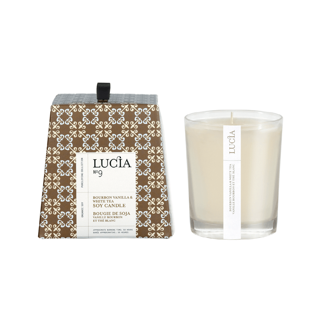 N°9 Bourbon Vanilla & White Tea Soy Candle