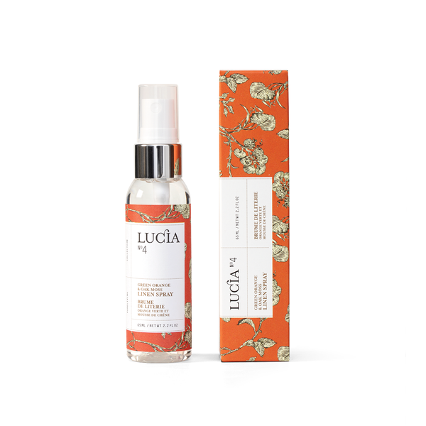 N°4 Green Orange & Oak Moss Linen Spray