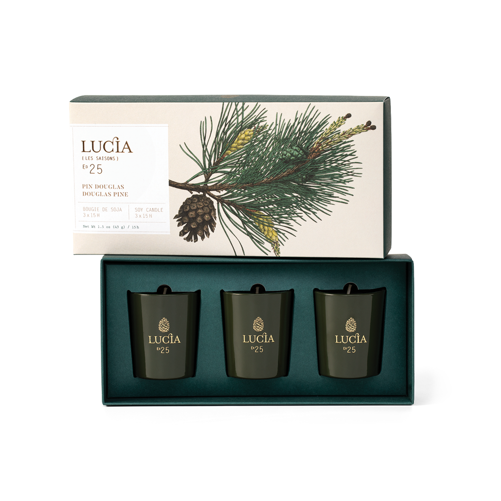 Pin Douglas Soy Candle - 3 x 15h