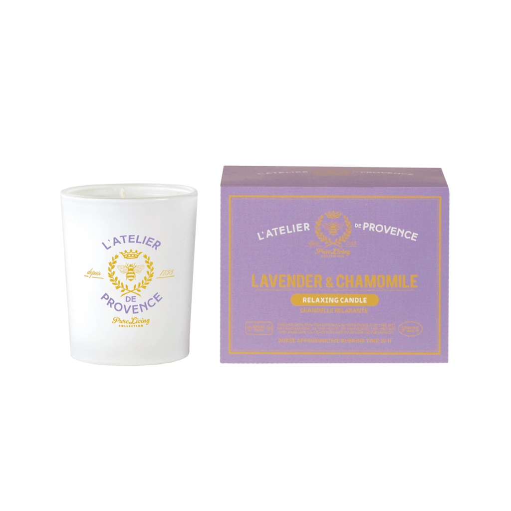 Lavender & Chamomile Relaxing Scented Candle