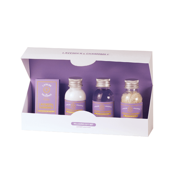 Lavender & Chamomile Relaxing Gift Set